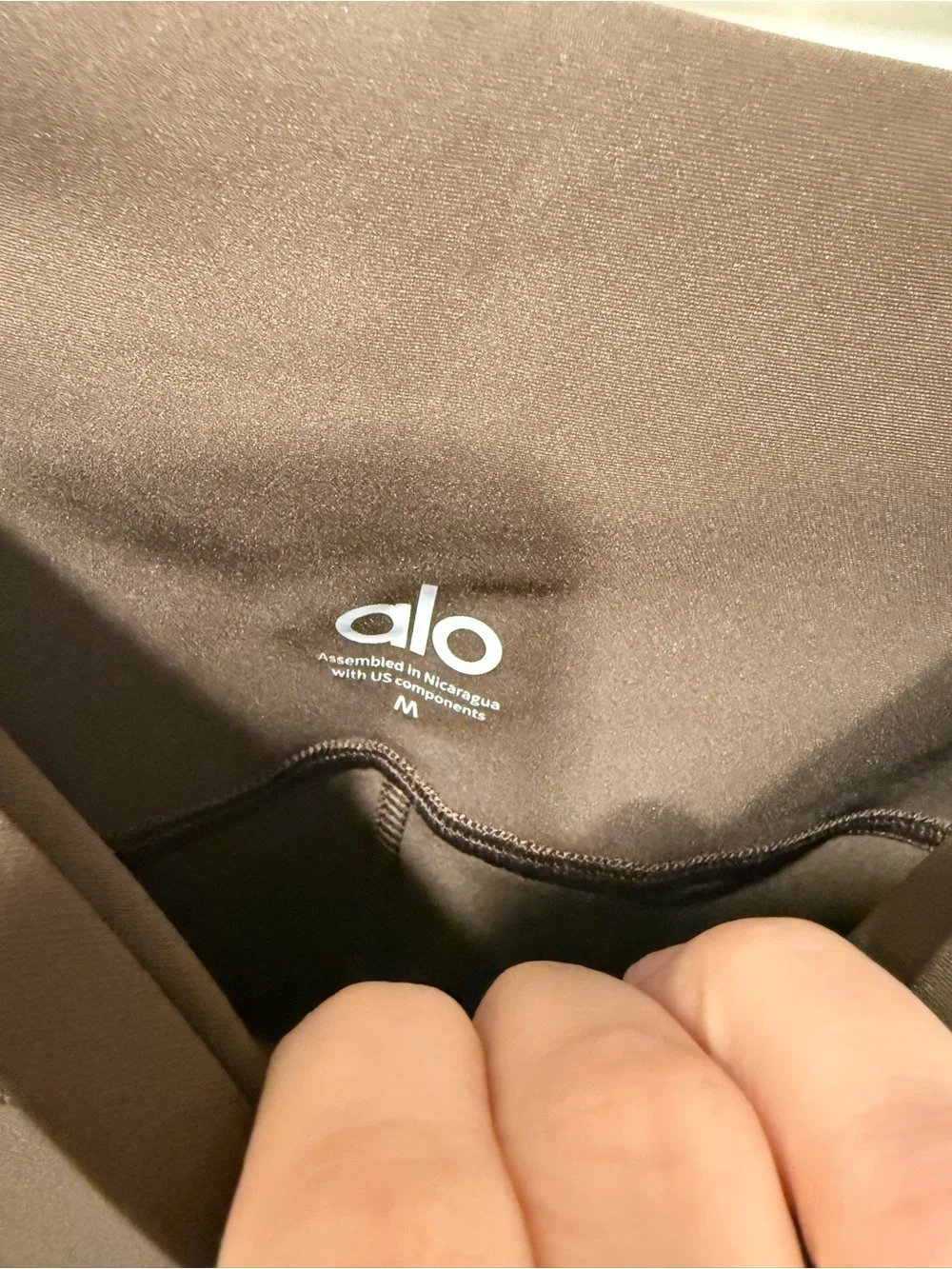 Alo High-Waist Airlift Legging Espresso Regular Length